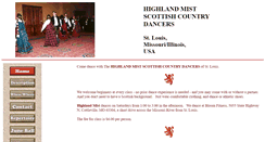 Desktop Screenshot of highlandmistdancers.org